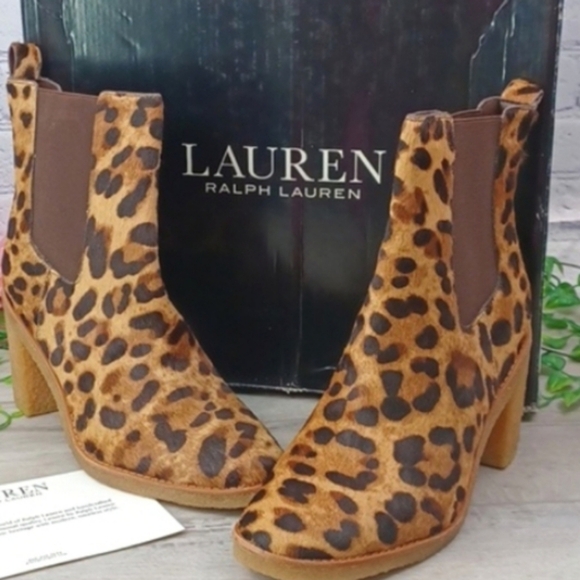 Lauren Ralph Lauren Mariana Boot Calf Hair NIB - Picture 13 of 13